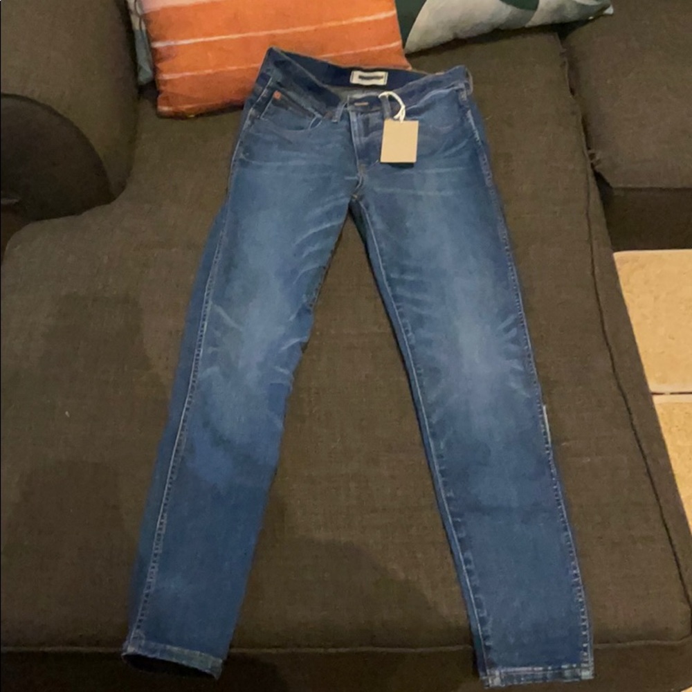 Madewell 9” High Rise Skinny Jeans size 28